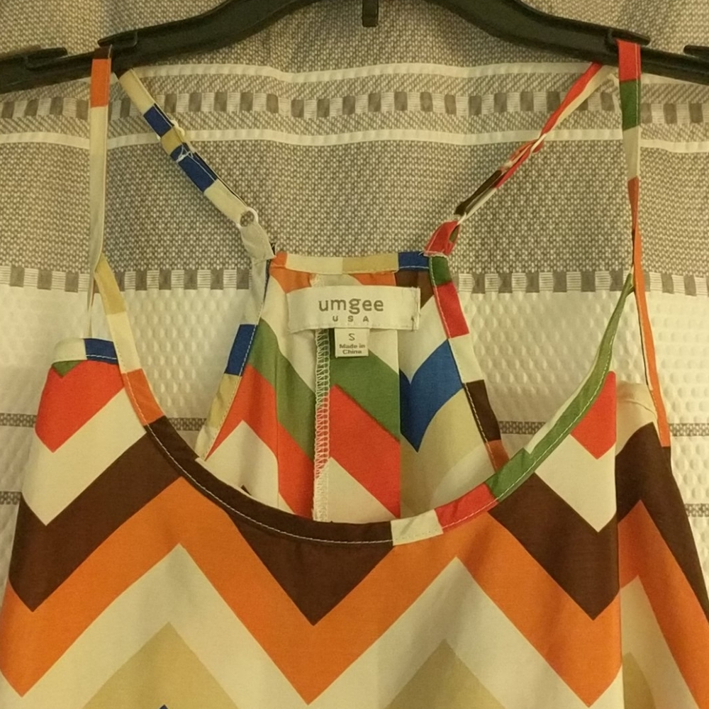 🟣Colorful blouse - Picture 4 of 5